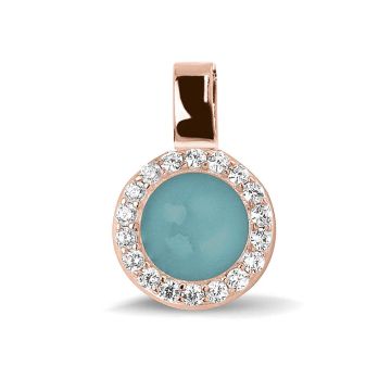 Round Gem Pendant
