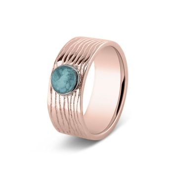 Horizontal Wrinkle Ring