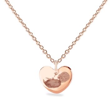 Heart Engraving Pendant Large