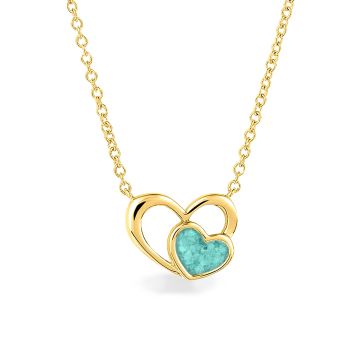 Double Heart Necklace