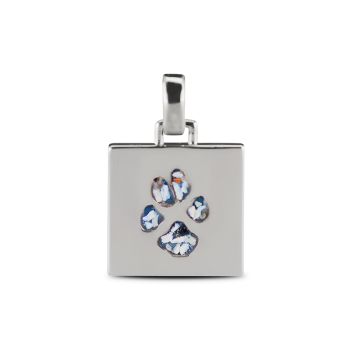 Square Paw Print Pendant