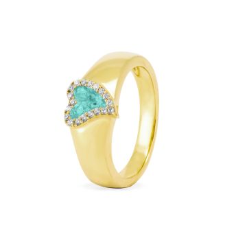 Gems Heart Ring