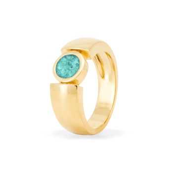 Plain Gem Ring