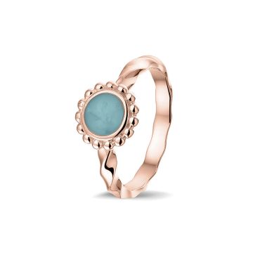Twisted Band Bubble Ring Round
